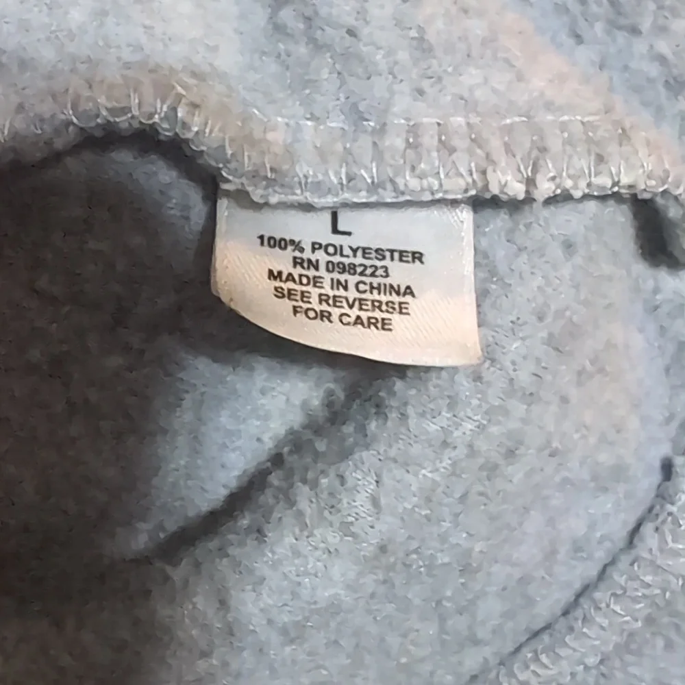 Magellan Grey Fleece Full Zip Jacket Size Girl's Large